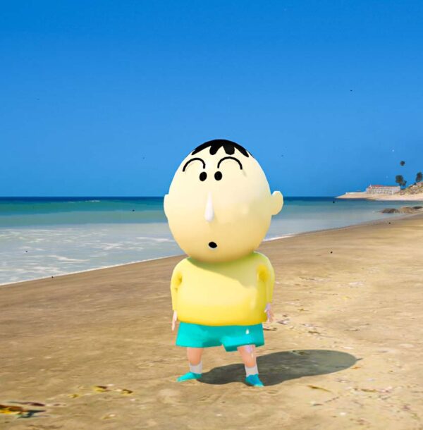 GTA 5 GTA 5 Mods Shinchan Friend Bo Addon Peds Addon Ped inspired by %tags% | G5MODS