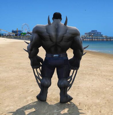 GTA 5 Mods Weapons Hulk Addon Ped GTA 5 addon ped mod