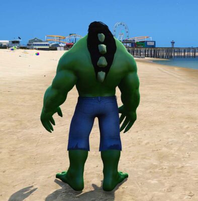 GTA 5 Mods Weapons Hulk Age 2099 Addon Ped GTA 5 addon ped mod