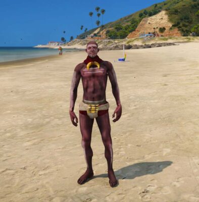 GTA 5 GTA 5 Mods Black Tribal Man Addon Ped Addon Ped inspired by %tags% | G5MODS