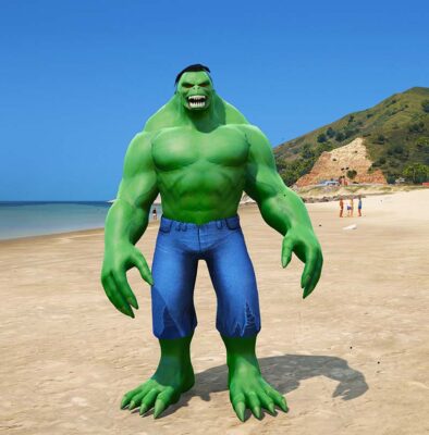 GTA 5 Mods Weapons Hulk Age 2099 Addon Ped GTA 5 addon ped mod