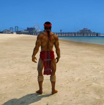 GTA 5 GTA 5 Mods Tribal Man Addon Ped Addon Ped inspired by %tags% | G5MODS