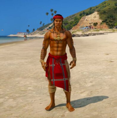 GTA 5 GTA 5 Mods Tribal Man Addon Ped Addon Ped inspired by %tags% | G5MODS