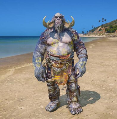 GTA 5 Mods Troll God of War Addon Ped GTA 5 addon ped mod