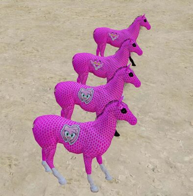 GTA 5 Mods Color Full Superhero Horse 6  Addon Peds GTA 5 addon ped mod