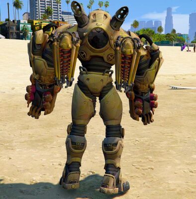 GTA 5 Mods Ironman Buster Addon Ped GTA 5 addon ped mod