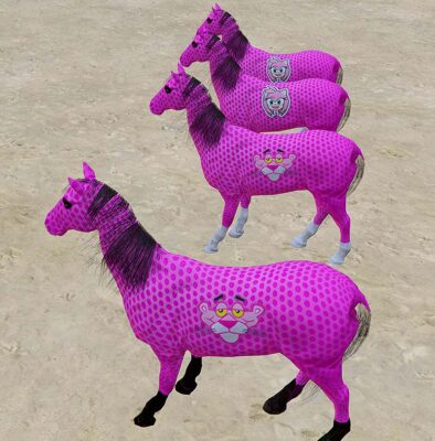 GTA 5 Mods Color Full Superhero Horse 6  Addon Peds GTA 5 addon ped mod