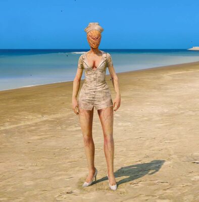 GTA 5 GTA 5 Mods Ghost Nurse Addon Ped Addon Ped inspired by ghost nurse addon ped | G5mods GTA 5 Mods Ghost Nurse Addon Ped GTA 5 addon ped mod