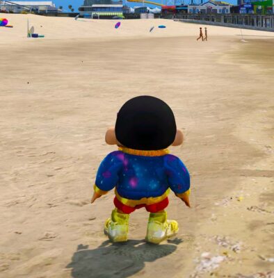 GTA 5 Mods Billionaire Shinchan Addon Ped GTA 5 addon ped mod