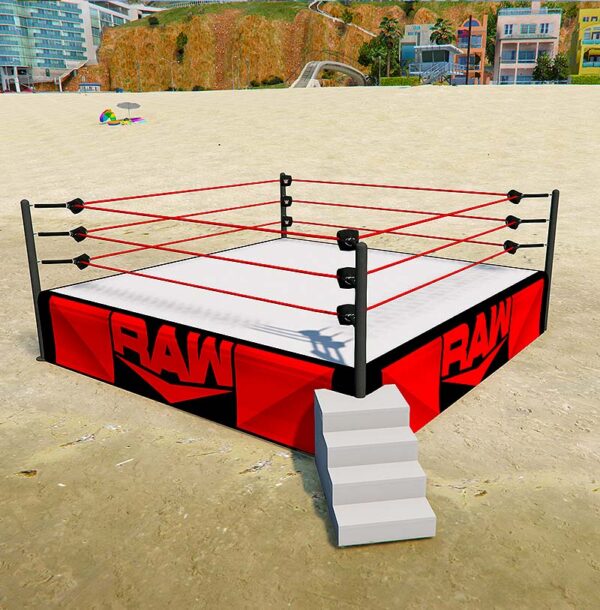 GTA 5 Mods WWE Ring Addon Prop GTA 5 addon ped mod