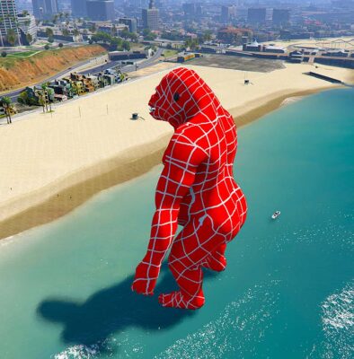 GTA 5 Mods Giant Gorilla Addon Prop GTA 5 addon ped mod