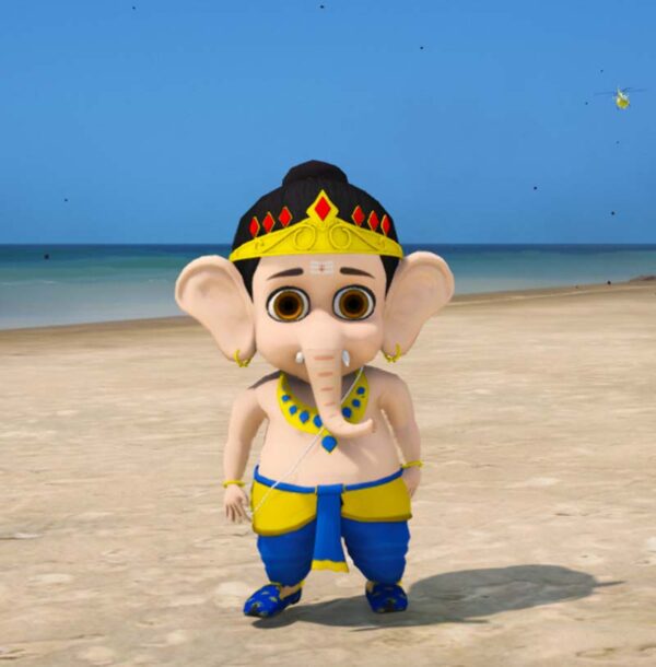 GTA 5 GTA 5 Mods Lord Ganesha Addon Ped Addon Ped inspired by %tags% | G5MODS