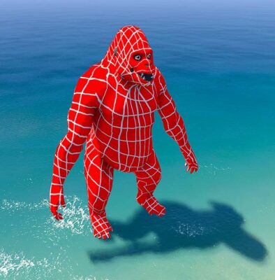 GTA 5 Mods Giant Gorilla Addon Prop GTA 5 addon ped mod