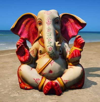 GTA 5 Mods Lord Ganesh Addon Prop  GTA 5 addon ped mod