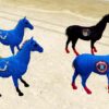 GTA 5 Mods Color Full Superhero Horse 1 Addon Peds GTA 5 addon ped mod
