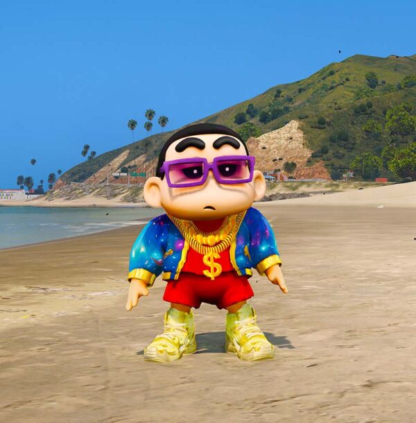 GTA 5 Mods Billionaire Shinchan Addon Ped GTA 5 addon ped mod