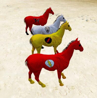 GTA 5 GTA 5 Mods Color Full Superhero Horse 2 Addon Peds Addon Ped inspired by GTA 5 Addon Peds | G5mods GTA 5 Mods Color Full Superhero Horse 2 Addon Peds GTA 5 addon ped mod