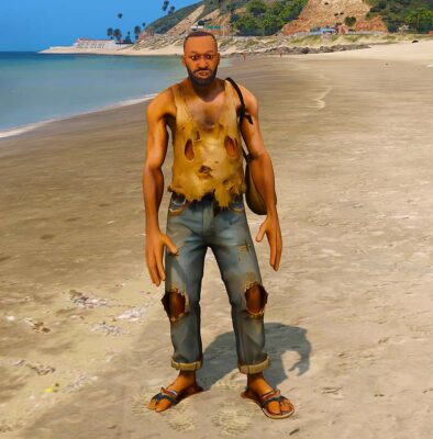 GTA 5 GTA 5 Mods Indian Bikes Poor Franklin Addon Ped Addon Ped inspired by %tags% | G5MODS