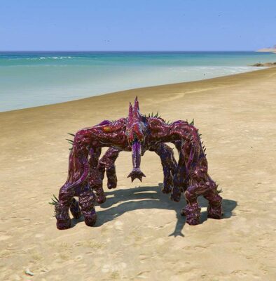 GTA 5 GTA 5 Mods Mind Flare Monster Addon Ped Addon Ped inspired by %tags% | G5MODS