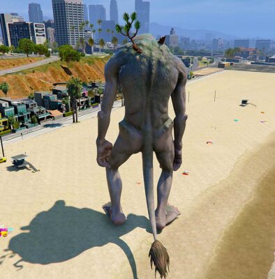 GTA 5 Mods Troll Giant Addon Ped GTA 5 addon ped mod