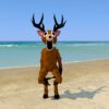 GTA 5 GTA 5 Mods Deer 99 Nights in the Forest Addon Ped Addon Ped inspired by %tags% | G5MODS