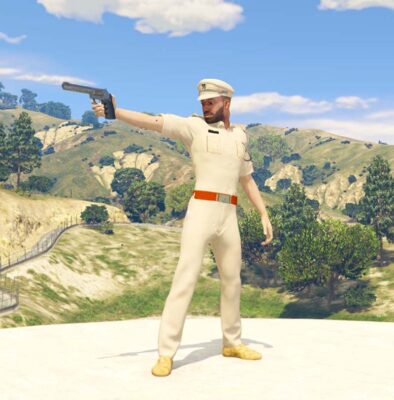 GTA 5 Mods Indian Bikes Franklin Police Addon Ped GTA 5 addon ped mod