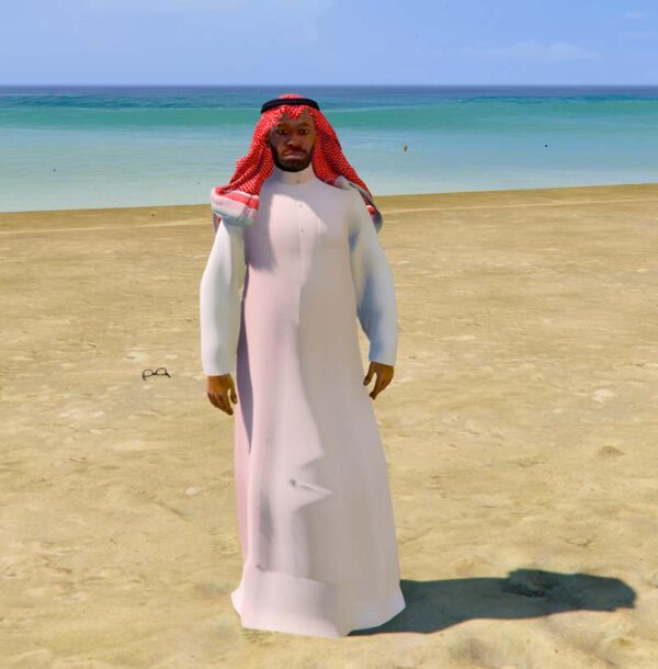 GTA 5 GTA 5 Mods Franklin sheikh Addon Ped Addon Ped inspired by %tags% | G5MODS