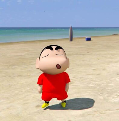 GTA 5 GTA 5 Mods Sleeping Shinchan Addon Ped Addon Ped inspired by %tags% | G5MODS