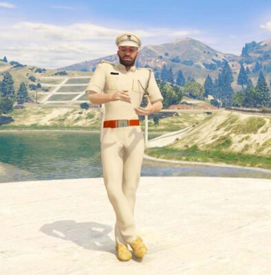 GTA 5 Mods Indian Bikes Franklin Police Addon Ped GTA 5 addon ped mod