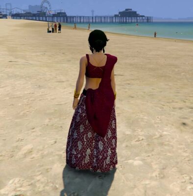 GTA 5 Mods Indian Girl Diwali Addon Ped GTA 5 addon ped mod