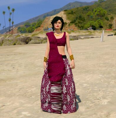 GTA 5 Mods Indian Girl Diwali Addon Ped GTA 5 addon ped mod