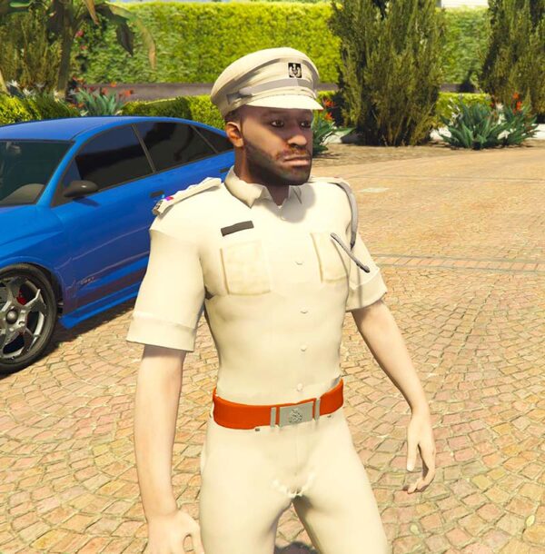 GTA 5 Mods Indian Bikes Franklin Police Addon Ped GTA 5 addon ped mod