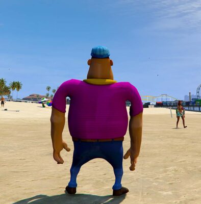GTA 5 Mods Motu Patlu Number 1 Addon Ped GTA 5 addon ped mod