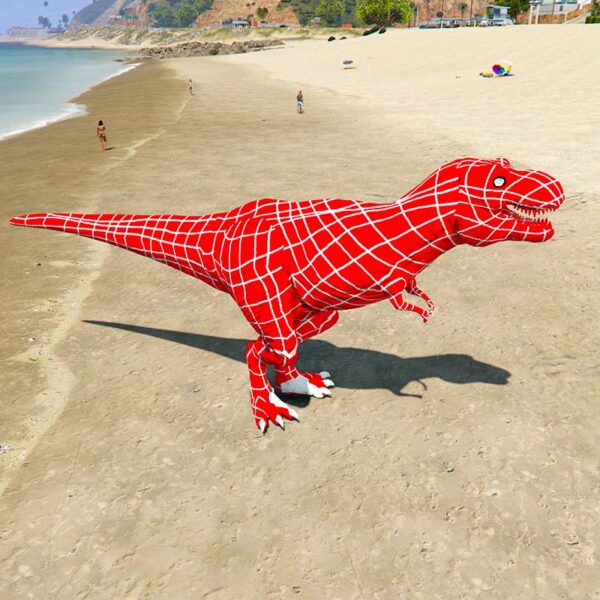 GTA 5 GTA 5 Mods Spider T Rex Addon Ped Addon Ped inspired by %tags% | G5MODS