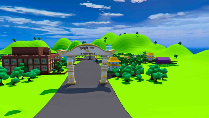 GTA 5 Mods Motu Patlu City Furfuri Nagar Addon Prop GTA 5 addon ped mod