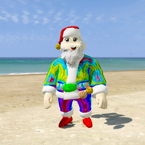 GTA 5 GTA 5 Mods Shinchan Rainbow Santa Claus Addon Ped Addon Ped inspired by %tags% | G5MODS