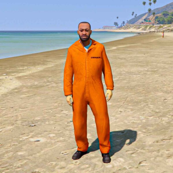 GTA 5 GTA 5 Mods Indian Bikes Driving 3D Franklin Prisoner Addon Ped Addon Ped inspired by %tags% | G5MODS