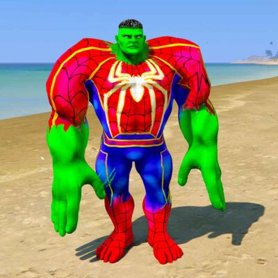 GTA 5 GTA 5 Mods Spiderman Hulk Addon Ped Addon Ped inspired by %tags% | G5MODS