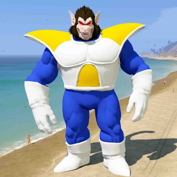 GTA 5 GTA 5 Mods Giant Vegeta Oozaru Addon Ped Addon Ped inspired by %tags% | G5MODS