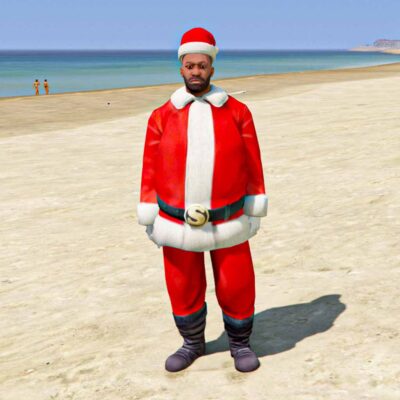 GTA 5 GTA 5 Mods Indian Bike Driving 3D Franklin Santa Claus Addon Ped Addon Ped inspired by %tags% | G5MODS