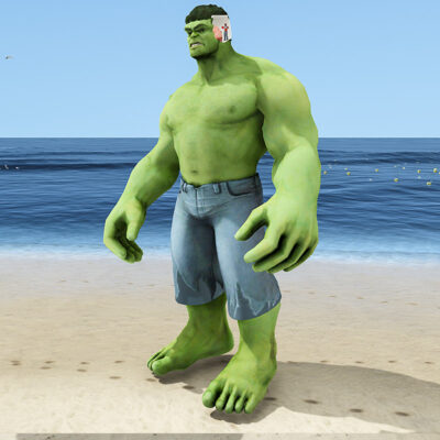 GTA 5 Mods Giant Hulk Mind Control Addon Ped GTA 5 addon ped mod