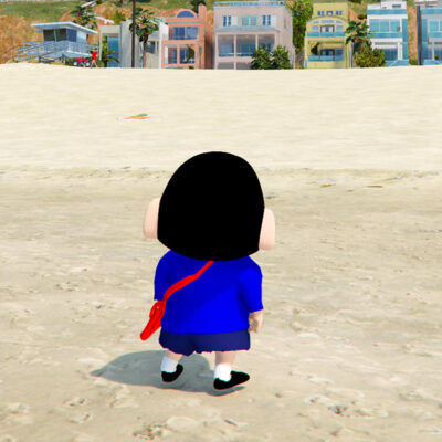 GTA 5 Mods Shinchan School Uniform Addon Ped GTA 5 addon ped mod
