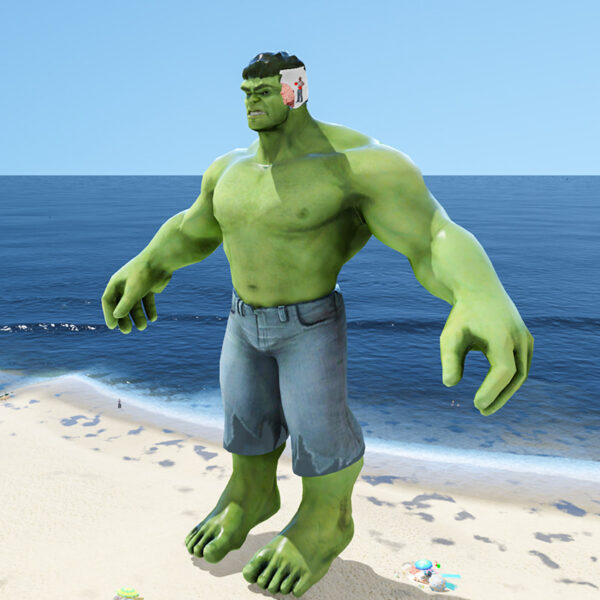 GTA 5 Mods Hulk Mind Control Addon Ped GTA 5 addon ped mod