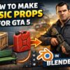 GTA 5 Modding: Blender se Basic Props Creation Course GTA 5 addon ped mod