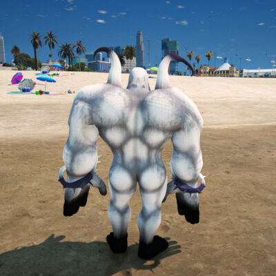 GTA 5 Mods Venom White Addon Ped GTA 5 addon ped mod