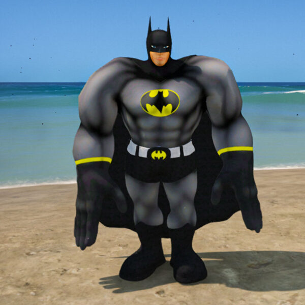 GTA 5 Mods Batman Muscle Addon Ped GTA 5 addon ped mod