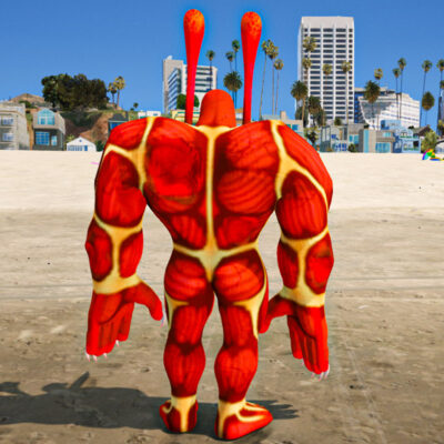 GTA 5 Mods Venom Red Addon Ped GTA 5 addon ped mod