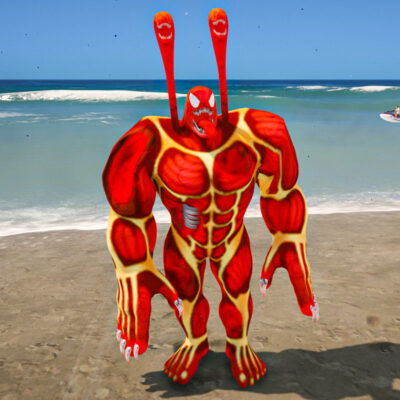 GTA 5 Mods Venom Red Addon Ped GTA 5 addon ped mod
