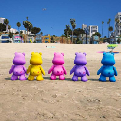 GTA 5 GTA 5 Mods Care Bears Music Band Addon Peds Addon Ped inspired by Care Bears Music Band GTA 5 | G5mods GTA 5 Mods Care Bears Music Band Addon Peds GTA 5 addon ped mod