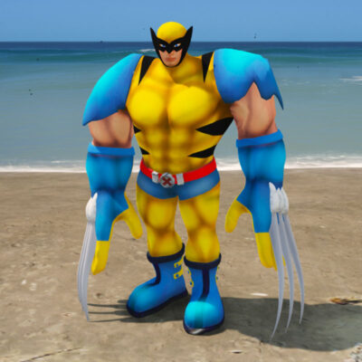 GTA 5 GTA 5 Mods Wolverine Muscle Addon Ped Addon Ped inspired by GTA 5 Action Addon Ped | G5mods GTA 5 Mods Wolverine Muscle Addon Ped GTA 5 addon ped mod